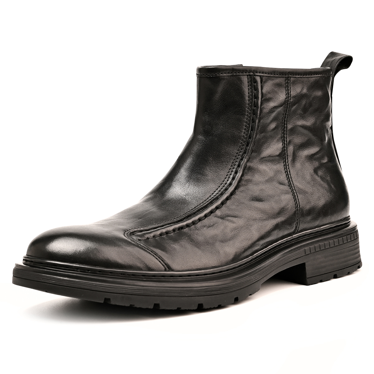 Brounvanm Черные мужские ботинки, цвет Black
Brounvanm Черные мужские ботинки, цвет Black