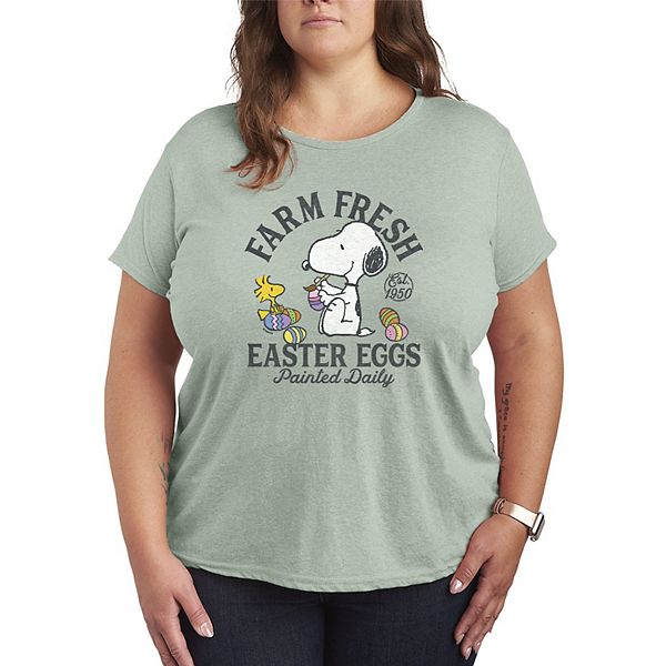 Футболка с принтом Peanuts Farm Fresh Easter Eggs Painted Daily Plus size Licensed Character, Heather Sea Foam
Футболка с принтом Peanuts Farm Fresh Easter Eggs Painted Daily Plus size Licensed Character, Heather Sea Foam