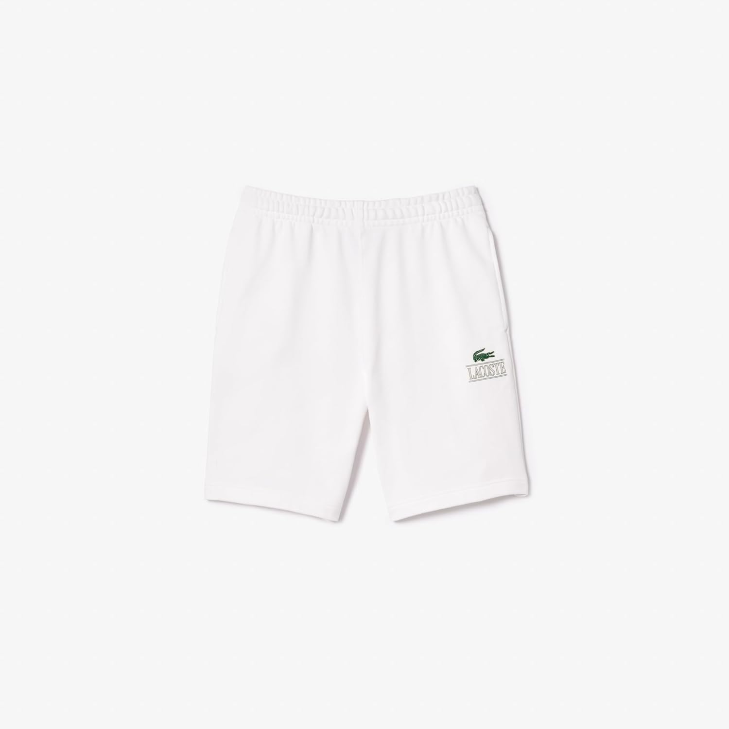 Lacoste мужские шорты Regular Fit с регулируемой талией 4", White
Lacoste мужские шорты Regular Fit с регулируемой талией 4", White