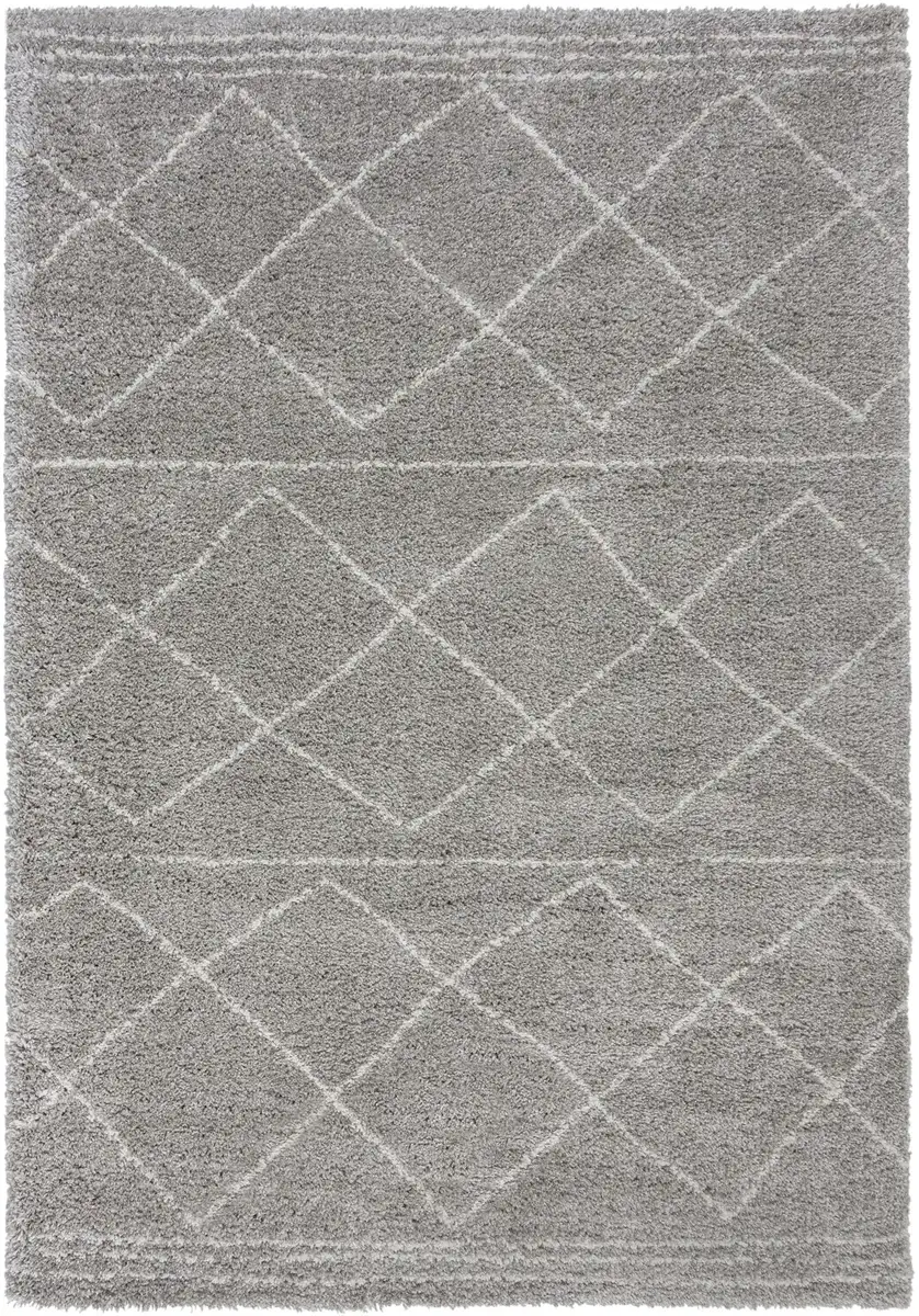 FLAIR RUGS ковер с высоким ворсом "Куш Бербер", прямоугольный, геометрический рисунок, в стиле бохо 200х290 см, серый
FLAIR RUGS ковер с высоким ворсом "Куш Бербер", прямоугольный, геометрический рисунок, в стиле бохо 200х290 см, серый