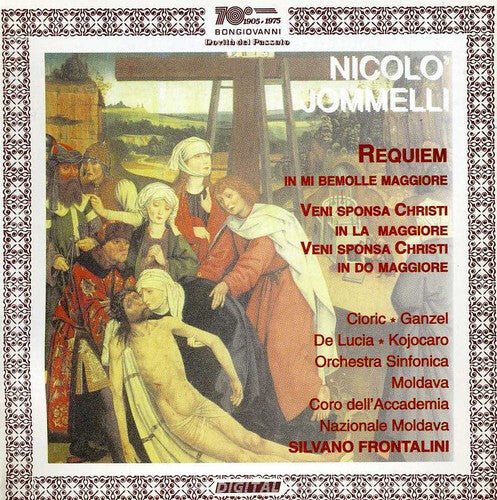 CD диск Jommelli / Cioric, Elena / Frontalini, Silvano: Requiem In B Flat For Soloists,chorus & Orch
CD диск Jommelli / Cioric, Elena / Frontalini, Silvano: Requiem In B Flat For Soloists,chorus & Orch