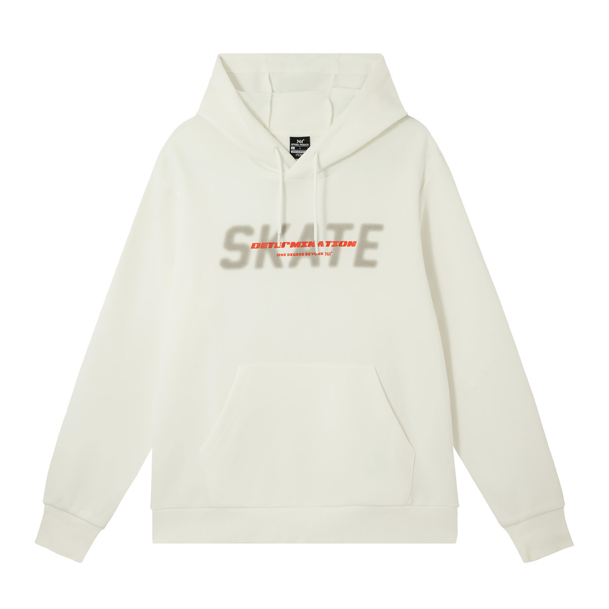 361° Толстовка мужская Feather White с капюшоном Moderate Regular
361° Толстовка мужская Feather White с капюшоном Moderate Regular