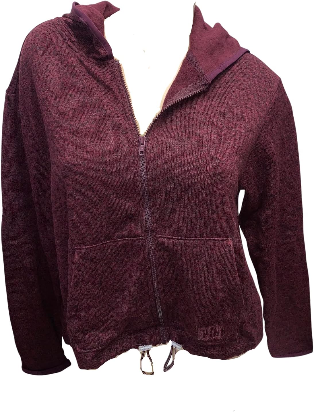 Розовый свитер вязаный худи с молнией спереди и разной длиной спереди и сзади цвет maroon ruby Victoria's Secret
Розовый свитер вязаный худи с молнией спереди и разной длиной спереди и сзади цвет maroon ruby Victoria's Secret