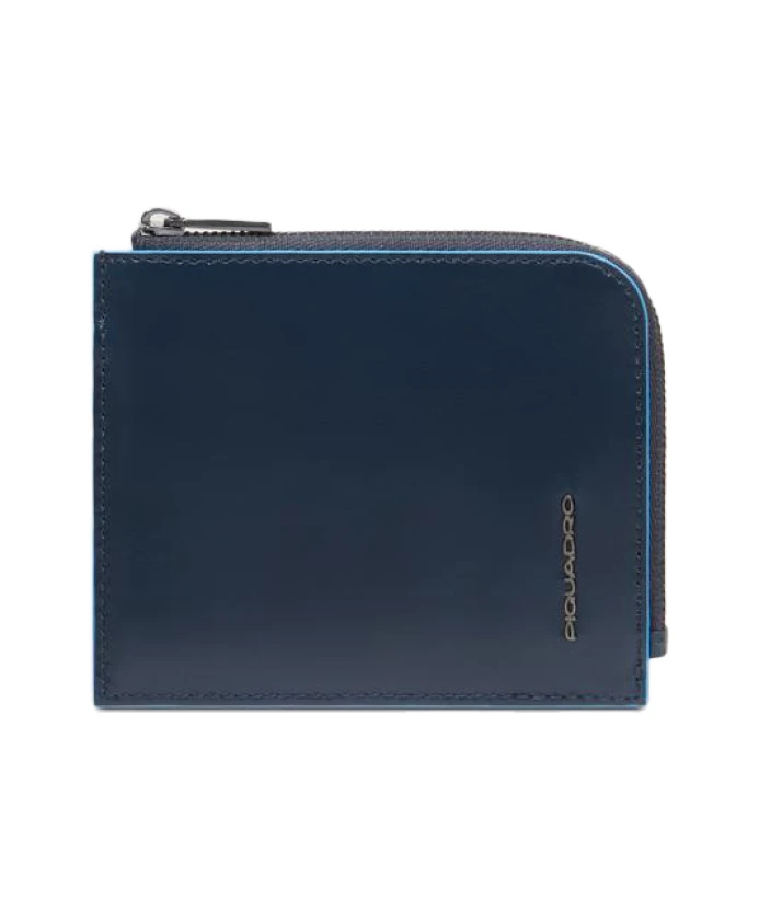 Мужской кожаный кошелек/портмоне с отделением для монет, с защитой от RFID-сканирования. Piquadro, синий
Мужской кожаный кошелек/портмоне с отделением для монет, с защитой от RFID-сканирования. Piquadro, синий