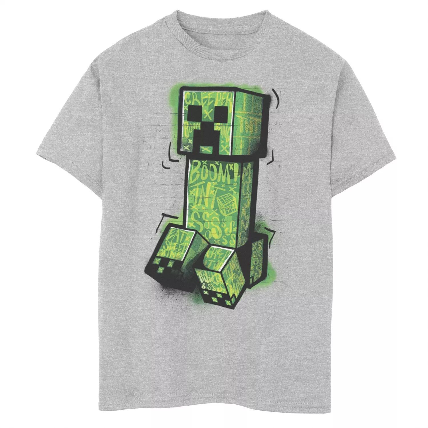 Футболка с граффити и портретом в стиле Minecraft Creeper для мальчиков 8–20 лет Licensed Character
Футболка с граффити и портретом в стиле Minecraft Creeper для мальчиков 8–20 лет Licensed Character