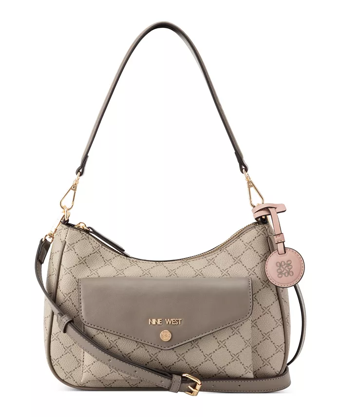 Сумка через плечо Caireann среднего размера Nine West, коричневый
Сумка через плечо Caireann среднего размера Nine West, коричневый