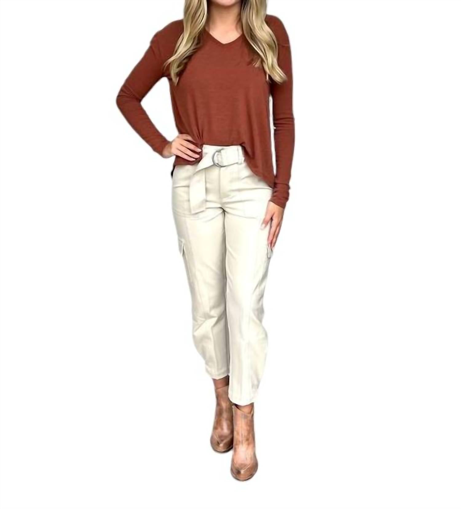 Женский топ Stacy в цвете Rust SIX/FIFTY
Женский топ Stacy в цвете Rust SIX/FIFTY