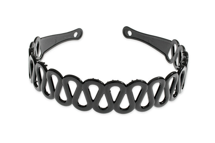 Jubileo, Широкий ободок с гребнем и рисунком
Jubileo, Широкий ободок с гребнем и рисунком