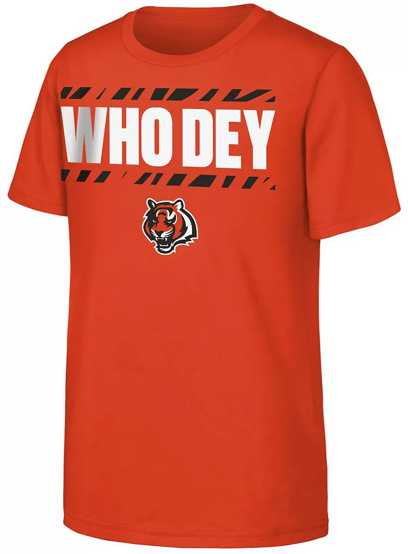Одежда команды НФЛ Молодежная оранжевая футболка команды Cincinnati Bengals Team Sport Local NFL Team Apparel
Одежда команды НФЛ Молодежная оранжевая футболка команды Cincinnati Bengals Team Sport Local NFL Team Apparel