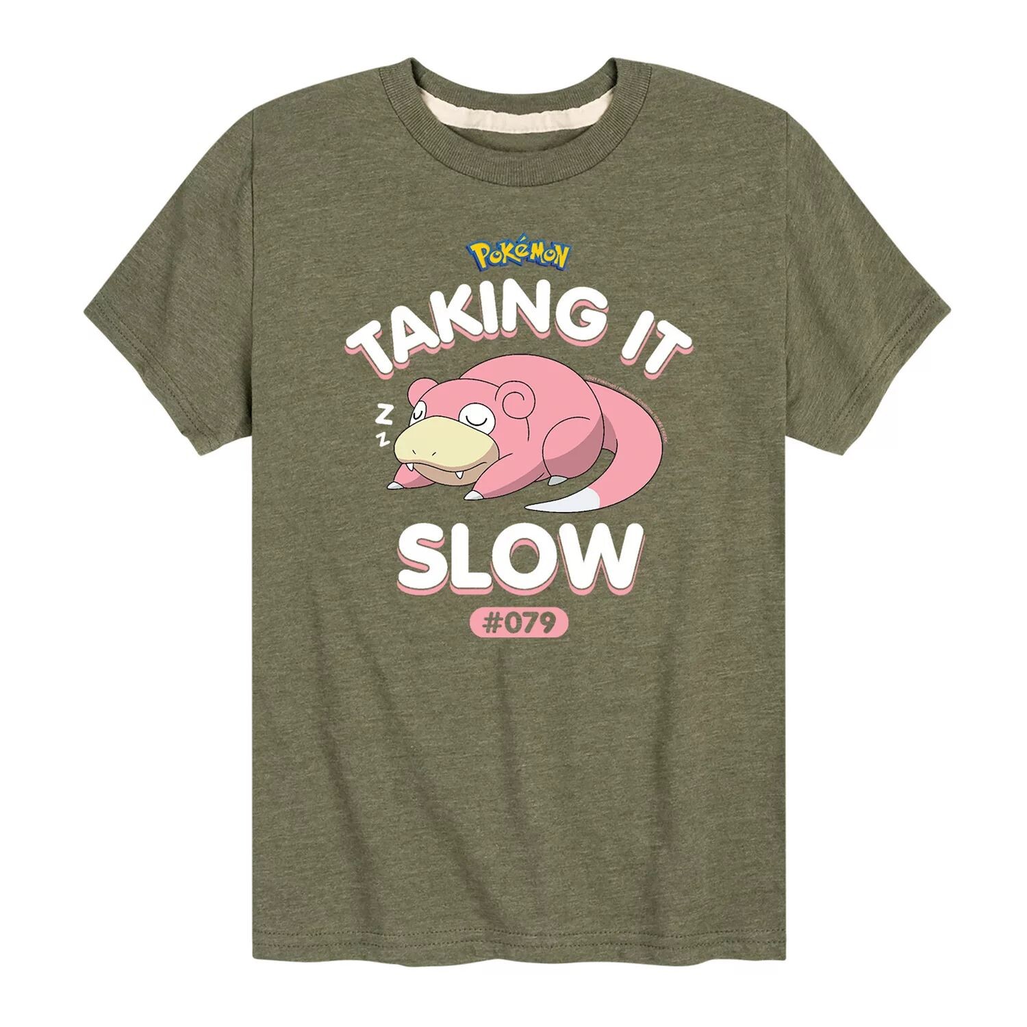Футболка с рисунком Pokemon Slowpoke Sleeping 079 для мальчиков 8–20 лет Licensed Character
Футболка с рисунком Pokemon Slowpoke Sleeping 079 для мальчиков 8–20 лет Licensed Character