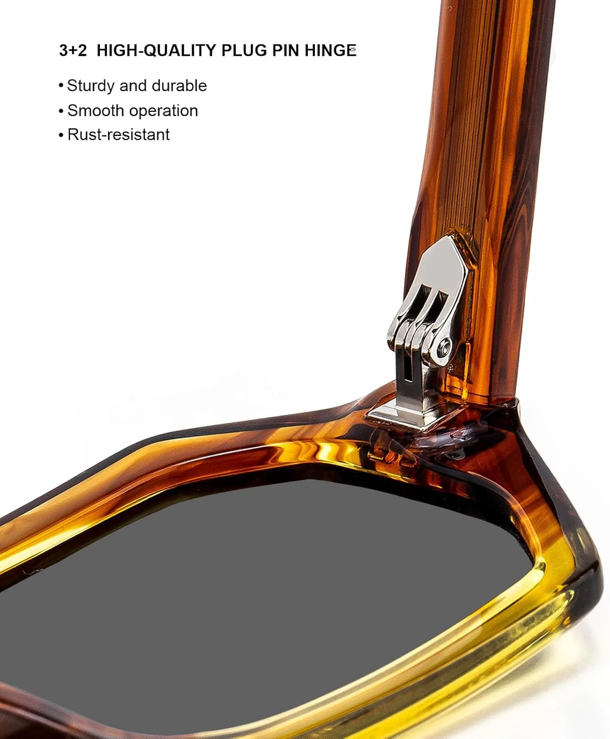 Поляризованные солнцезащитные очки Hexagon для женщин и мужчин, с антибликовым покрытием, защитой от УФ-излучения и линзами высокой четкости Plinvo, Stripe Brown
Поляризованные солнцезащитные очки Hexagon для женщин и мужчин, с антибликовым покрытием, защитой от УФ-излучения и линзами высокой четкости Plinvo, Stripe Brown