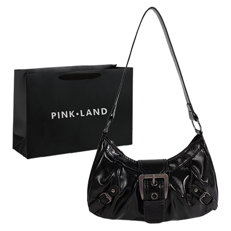 PINK·LAND Женская наплечная сумка PU Coffee/Black
PINK·LAND Женская наплечная сумка PU Coffee/Black