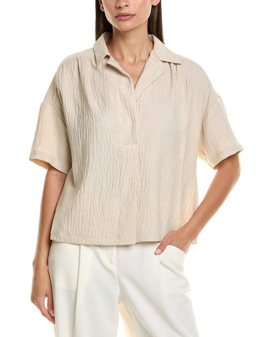 Макс Студио Рубашка с коротким рукавом, полузастежкой и воротником Max Studio, бежевый
Макс Студио Рубашка с коротким рукавом, полузастежкой и воротником Max Studio, бежевый