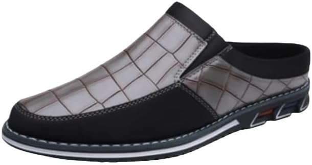 Мужские повседневные оксфорды, офисные лоферы из кожи, модные туфли-слипоны, комфортная обувь для прогулок, вождения и работы Hhhchpm, серый
Мужские повседневные оксфорды, офисные лоферы из кожи, модные туфли-слипоны, комфортная обувь для прогулок, вождения и работы Hhhchpm, серый