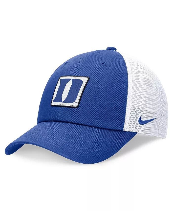 Мужская регулируемая кепка Duke Blue Devils Primetime Club Trucker королевского/белого цвета Nike, синий
Мужская регулируемая кепка Duke Blue Devils Primetime Club Trucker королевского/белого цвета Nike, синий