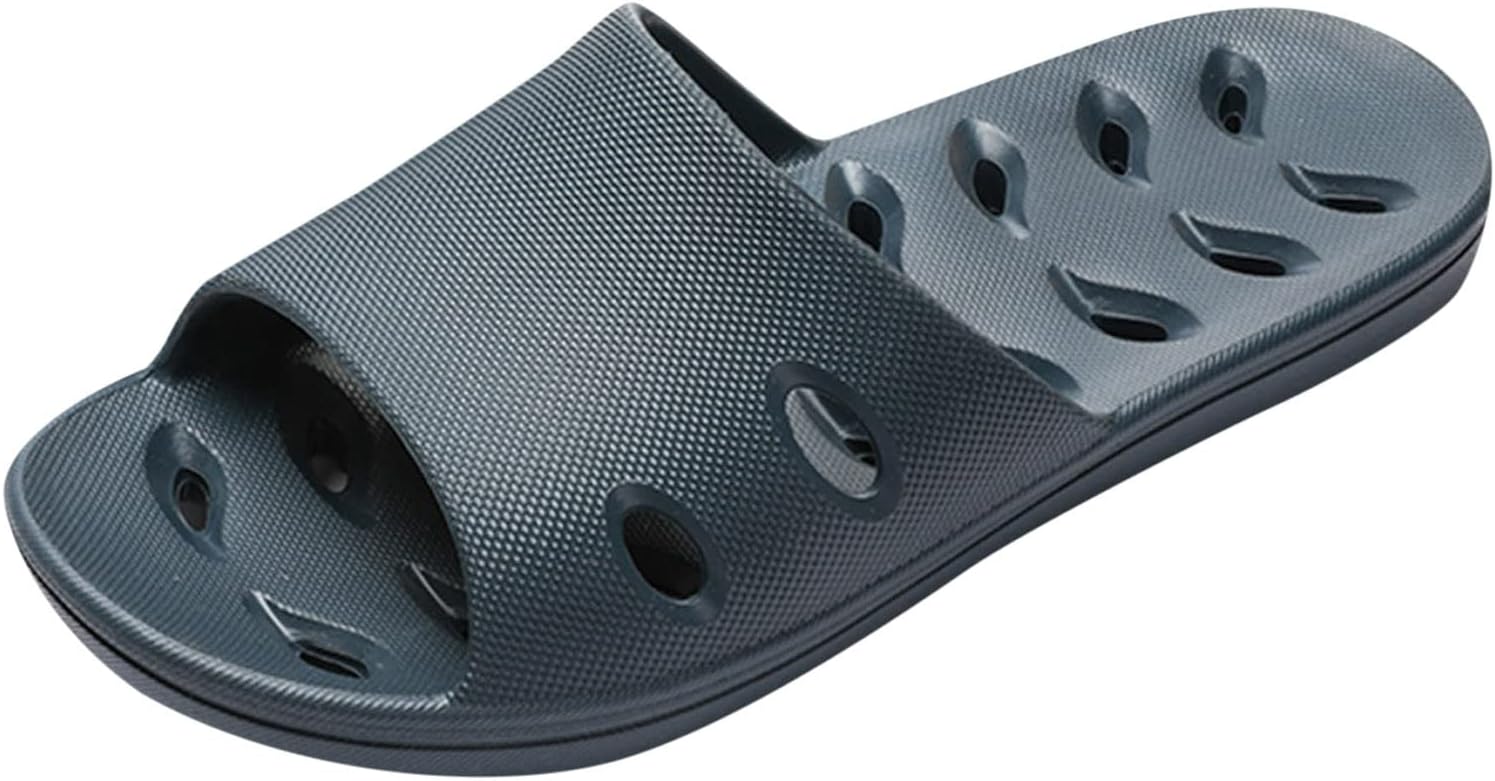 Мужские тапочки на все сезоны, плоские и легкие, для дома и ванной, с нескользящей подошвой и мягкой подошвой, мужские тапочки с вырезами Generic, темно-синий
Мужские тапочки на все сезоны, плоские и легкие, для дома и ванной, с нескользящей подошвой и мягкой подошвой, мужские тапочки с вырезами Generic, темно-синий