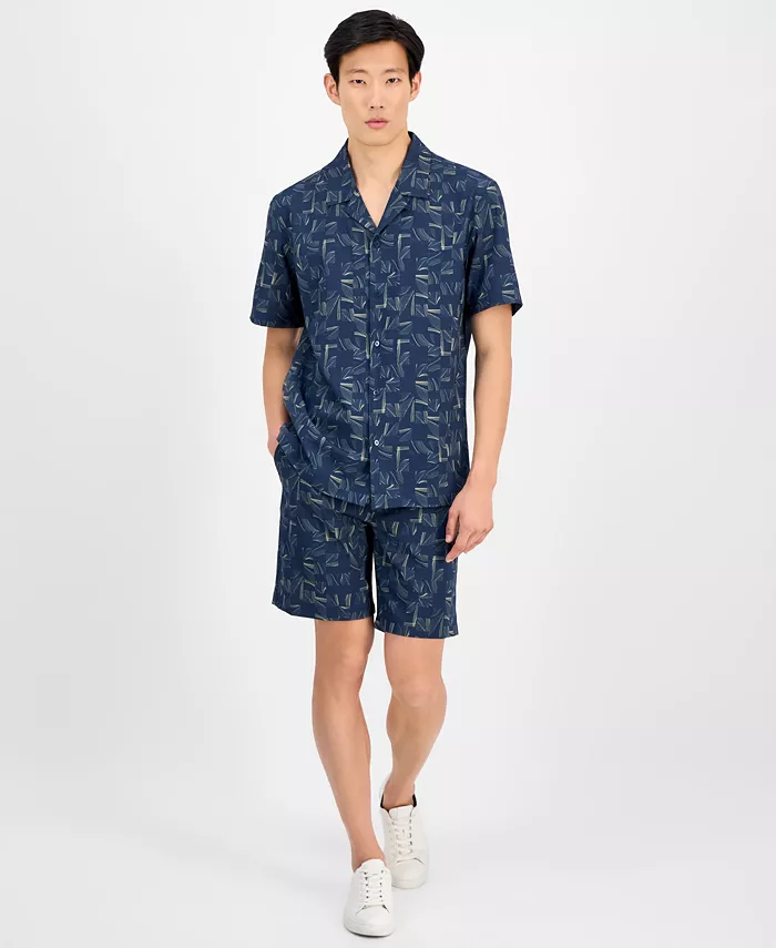 Мужские шорты с абстрактным принтом Alfani, синий
Мужские шорты с абстрактным принтом Alfani, синий