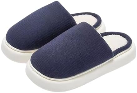 Тапочки LQX Fuzzy для женщин и мужчин, с нескользящей подошвой, для улицы и дома, теплые плюшевые домашние тапочки, темно-синий
Тапочки LQX Fuzzy для женщин и мужчин, с нескользящей подошвой, для улицы и дома, теплые плюшевые домашние тапочки, темно-синий