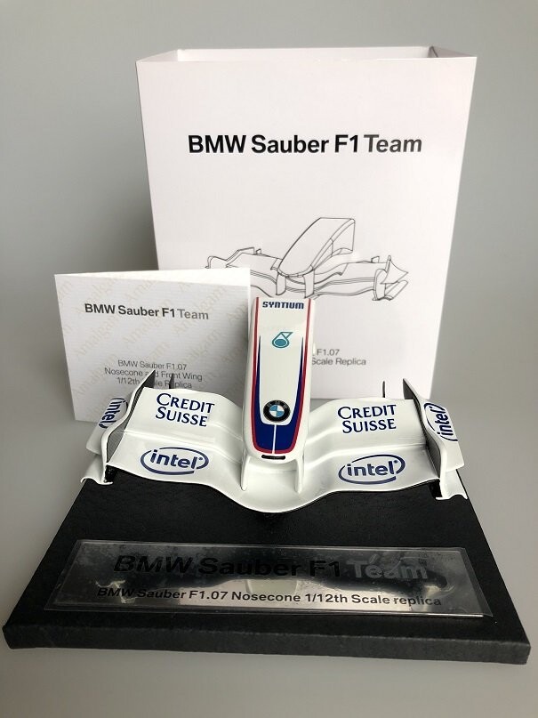 Амальгама Bmw Sauber F107 2007 Носовой обтекатель 1:12 M5147 Minichamps
Амальгама Bmw Sauber F107 2007 Носовой обтекатель 1:12 M5147 Minichamps