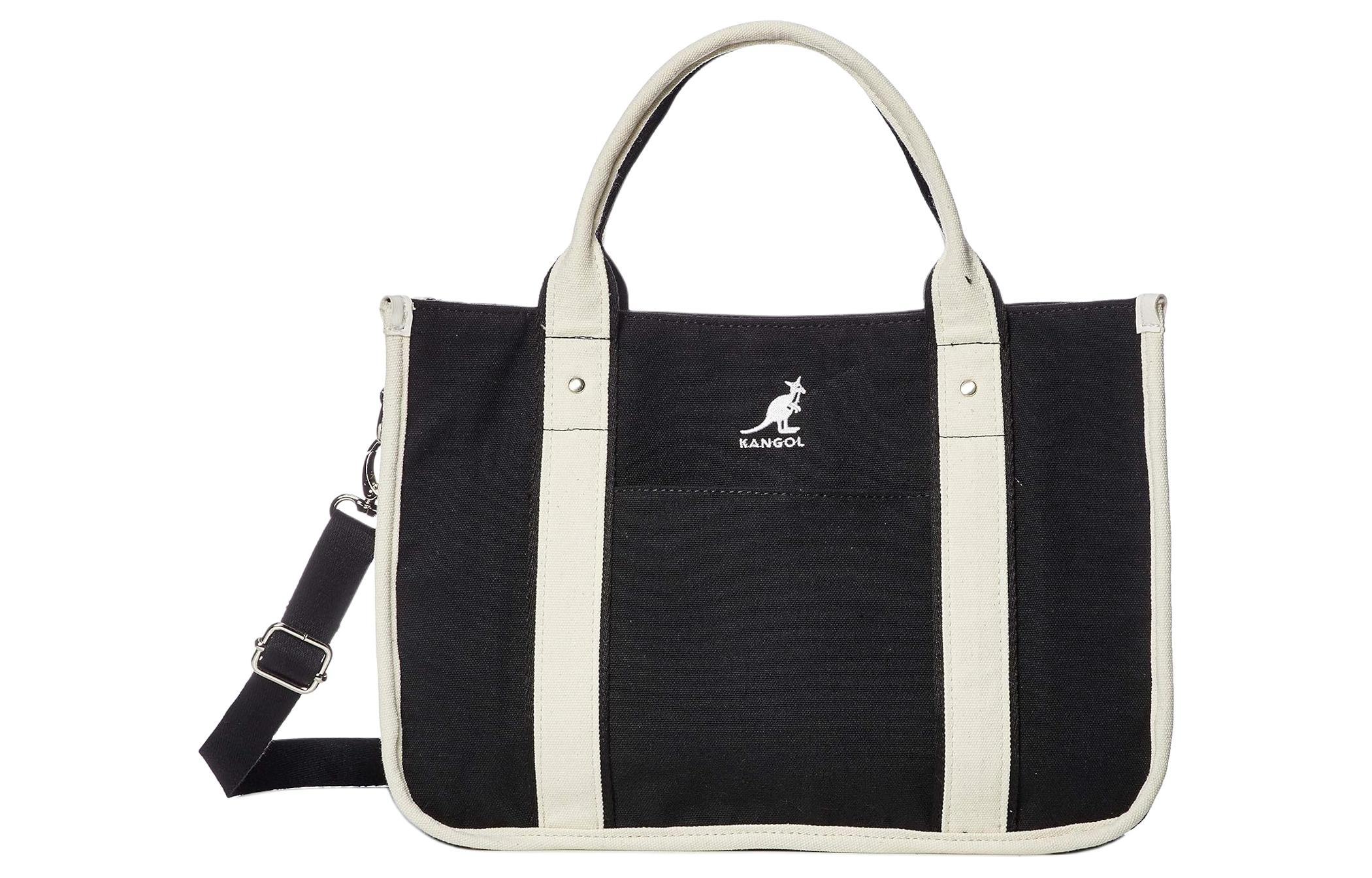 Хлопковая сумка из канваса, сумка-шоппер, хозяйственная сумка, дамская сумочка, повседневная плечевая сумка для женщин черно-белая KANGOL
Хлопковая сумка из канваса, сумка-шоппер, хозяйственная сумка, дамская сумочка, повседневная плечевая сумка для женщин черно-белая KANGOL