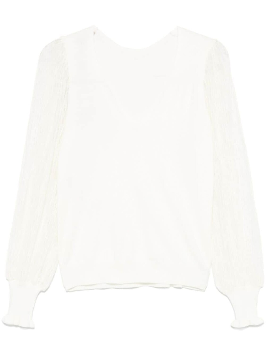 TWINSET свитер с кружевными рукавами, серый
TWINSET свитер с кружевными рукавами, серый