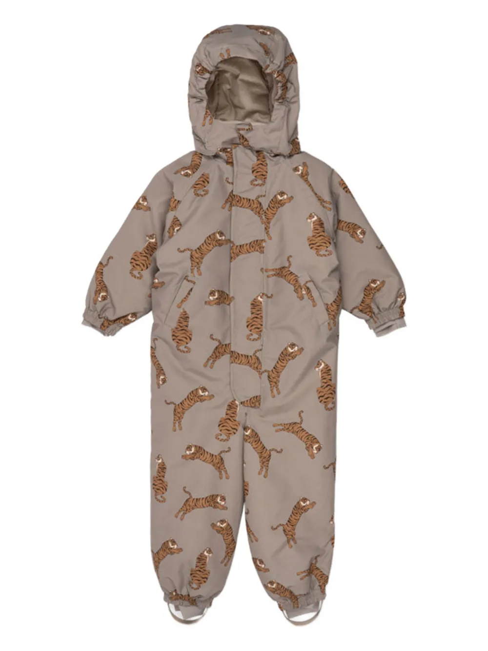 Утеплённый комбинезон с капюшоном и принтом Konges Sløjd, коричневый
Утеплённый комбинезон с капюшоном и принтом Konges Sløjd, коричневый