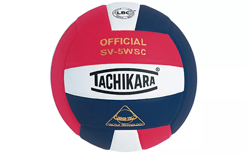 Tachikara SV-5WSC Закрытый волейбольный мяч, цвет Scarlet/White/Navy
Tachikara SV-5WSC Закрытый волейбольный мяч, цвет Scarlet/White/Navy