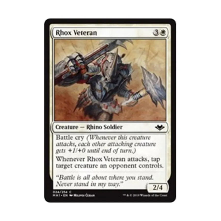 CCG Рокс Ветеран (К), MTG - Modern Horizons
CCG Рокс Ветеран (К), MTG - Modern Horizons