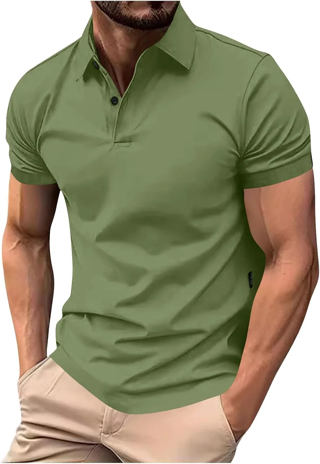 Мужская поло Slim Fit с коротким рукавом из эластичного хлопка
Мужская поло Slim Fit с коротким рукавом из эластичного хлопка