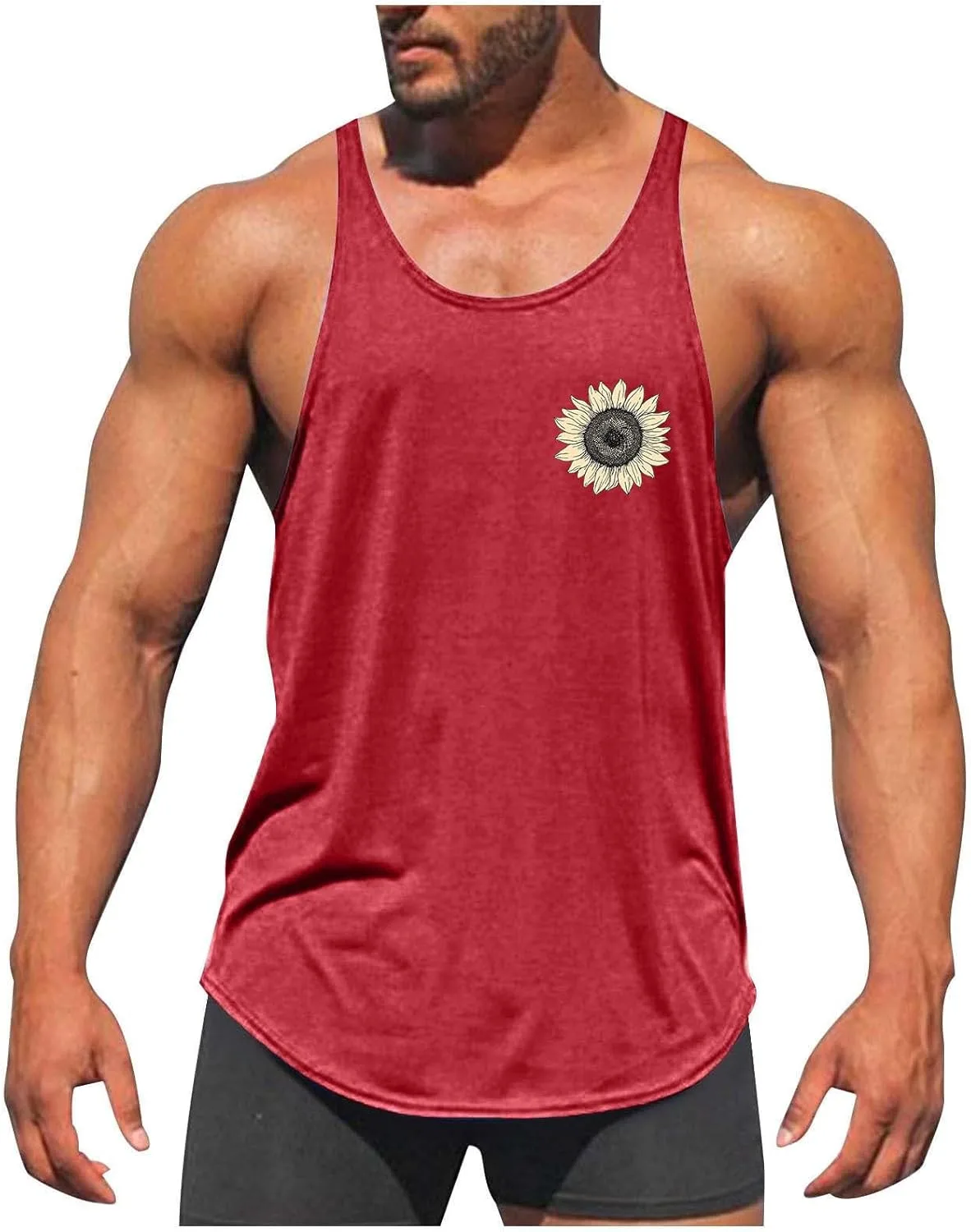 Мужская майка с принтом для спорта и отдыха Sdeycui
Мужская майка с принтом для спорта и отдыха Sdeycui