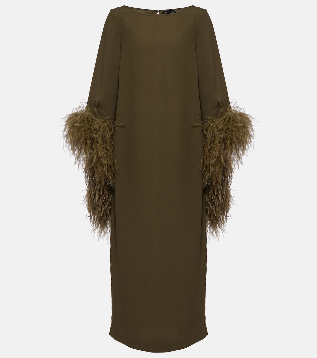 Платье миди Del Lago с отделкой из перьев Taller Marmo, Forest Green
Платье миди Del Lago с отделкой из перьев Taller Marmo, Forest Green