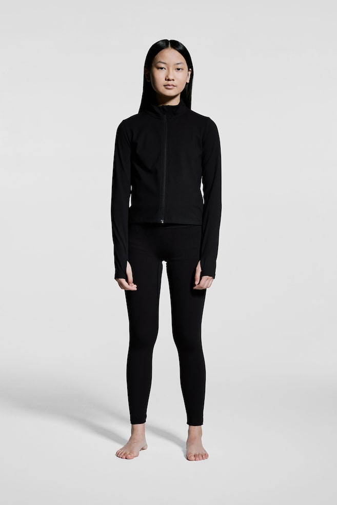 Спортивные леггинсы из softmove H&M, черный
Спортивные леггинсы из softmove H&M, черный