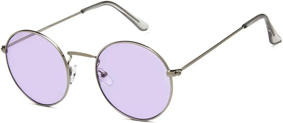 Солнцезащитные очки Shiratori унисекс в стиле ретро, золотисто-красные, для отдыха, круглые, неполяризованные, с защитой от УФ-излучения UV400, Silver Purple
Солнцезащитные очки Shiratori унисекс в стиле ретро, золотисто-красные, для отдыха, круглые, неполяризованные, с защитой от УФ-излучения UV400, Silver Purple