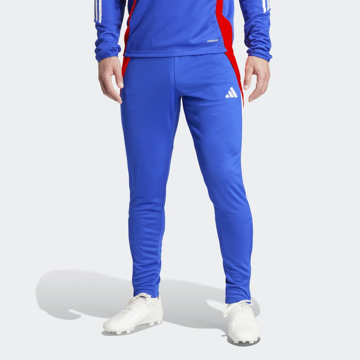 Мужские тренировочные брюки Tiro 24 Adidas, синий 
Мужские тренировочные брюки Tiro 24 Adidas, синий