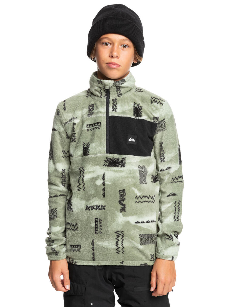 QUIKSILVER Толстовка с полумолнией AKER Green Boy
QUIKSILVER Толстовка с полумолнией AKER Green Boy