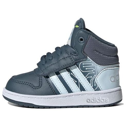 Кроссовки neo hoops mid 2.0 i Adidas, синий 
Кроссовки neo hoops mid 2.0 i Adidas, синий
