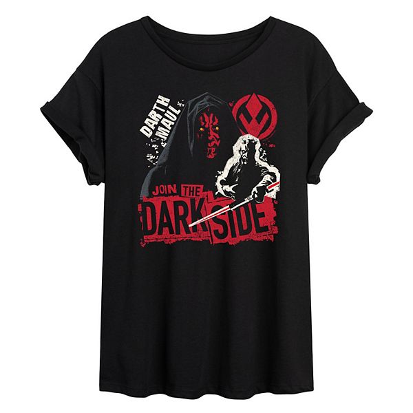 Футболка Darth Maul Join the Dark Side oversized для подростков Star Wars
Футболка Darth Maul Join the Dark Side oversized для подростков Star Wars