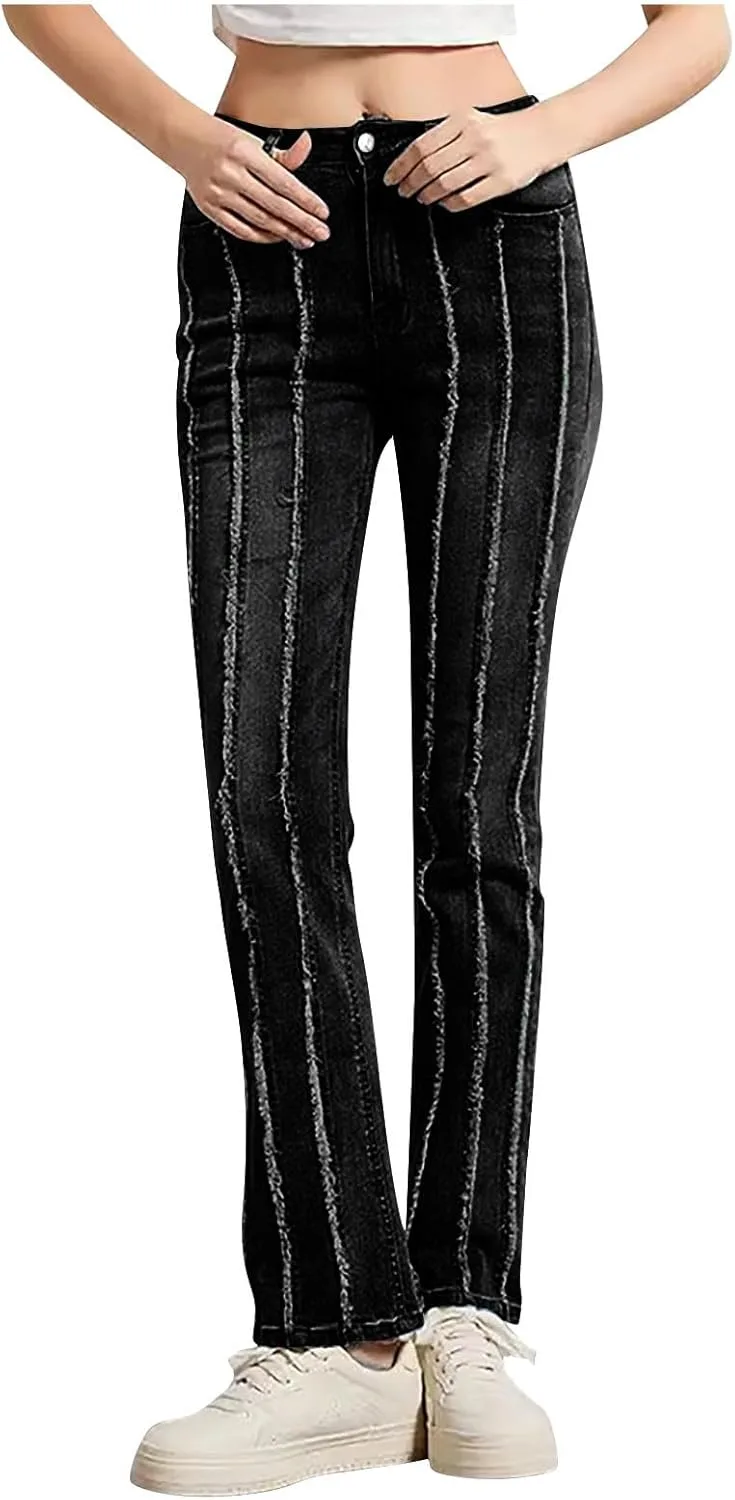 Джинсы Bootcut для женщин High Waisted с Raw Edge
Джинсы Bootcut для женщин High Waisted с Raw Edge