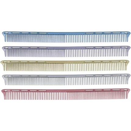 Расческа цвета металлик, нейлон, 19,5 см, венчик, Eurostil 
Расческа цвета металлик, нейлон, 19,5 см, венчик, Eurostil