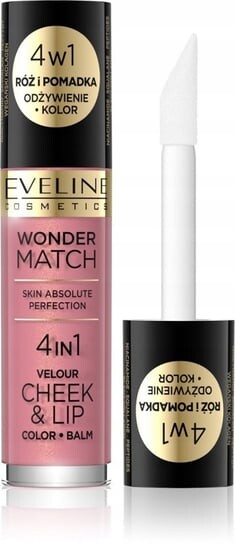Жидкие румяна, Wonder Match 4в1 03 Eveline, Eveline Cosmetics
Жидкие румяна, Wonder Match 4в1 03 Eveline, Eveline Cosmetics