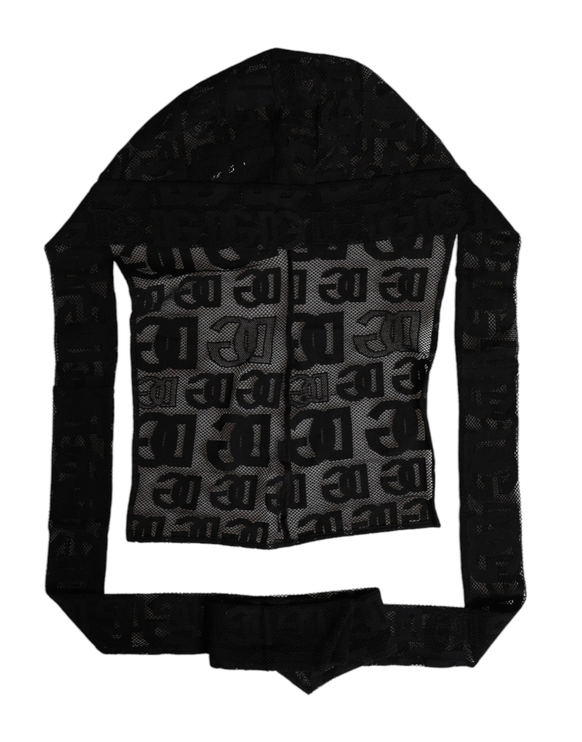 Черная сетчатая шапка с логотипом на всю голову Dolce & Gabbana
Черная сетчатая шапка с логотипом на всю голову Dolce & Gabbana