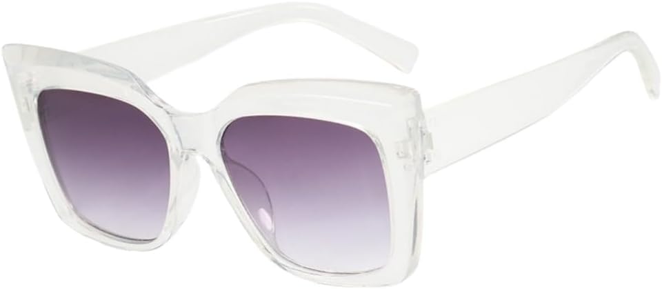 Модные солнцезащитные очки в форме «кошачий глаз» с крупной оправой, ретро-стиль, разноцветные, женские солнцезащитные очки для активного отдыха и спорта UJNHGQ, Transparent Gray
Модные солнцезащитные очки в форме «кошачий глаз» с крупной оправой, ретро-стиль, разноцветные, женские солнцезащитные очки для активного отдыха и спорта UJNHGQ, Transparent Gray