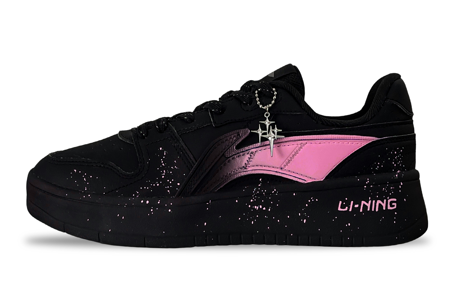 LINING Нескользящие и износостойкие низкие кроссовки для скейтбординга, увеличивающие рост, мужские, черные, розовые
LINING Нескользящие и износостойкие низкие кроссовки для скейтбординга, увеличивающие рост, мужские, черные, розовые