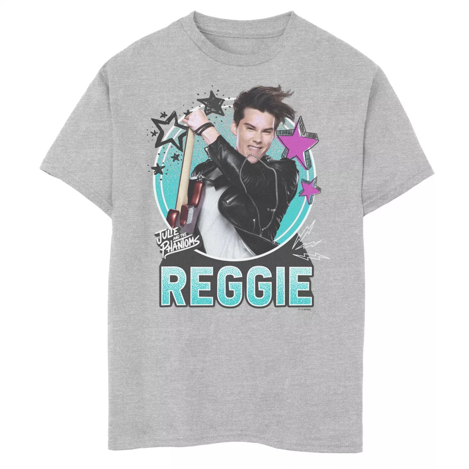 Футболка с портретом Reggie Circle для мальчиков 8–20 лет «Джули и призраки» Licensed Character
Футболка с портретом Reggie Circle для мальчиков 8–20 лет «Джули и призраки» Licensed Character