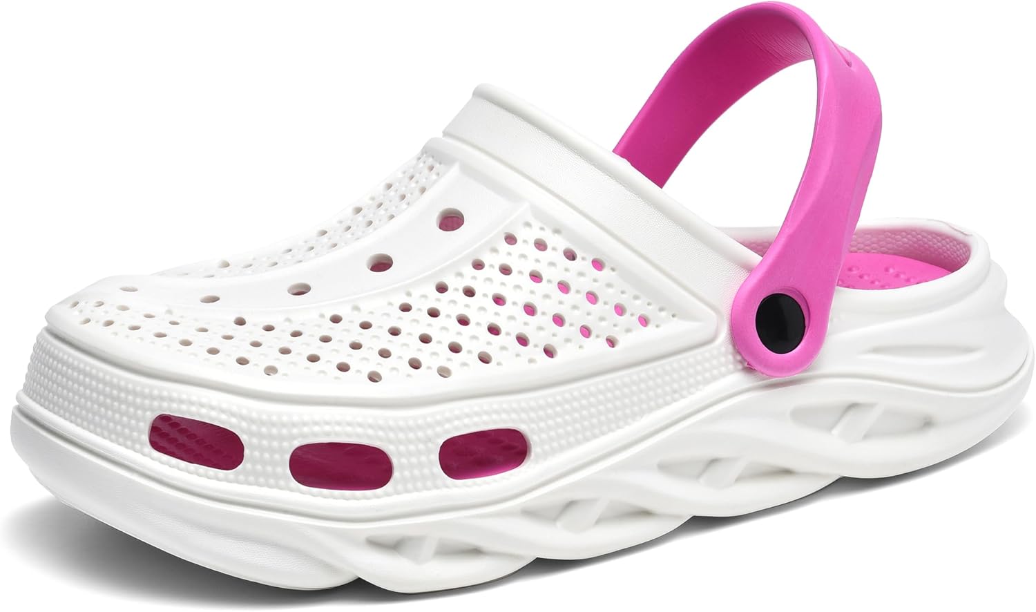 Садовые сабо с поддержкой свода стопы, сандалии, подушка для восстановления после фасциита, стельки Clootess, белый/розовый
Садовые сабо с поддержкой свода стопы, сандалии, подушка для восстановления после фасциита, стельки Clootess, белый/розовый