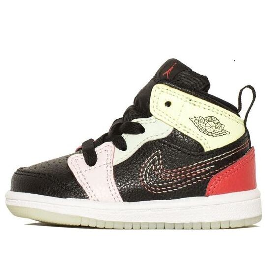 Кроссовки 1 средний размер Air Jordan, черный 
Кроссовки 1 средний размер Air Jordan, черный