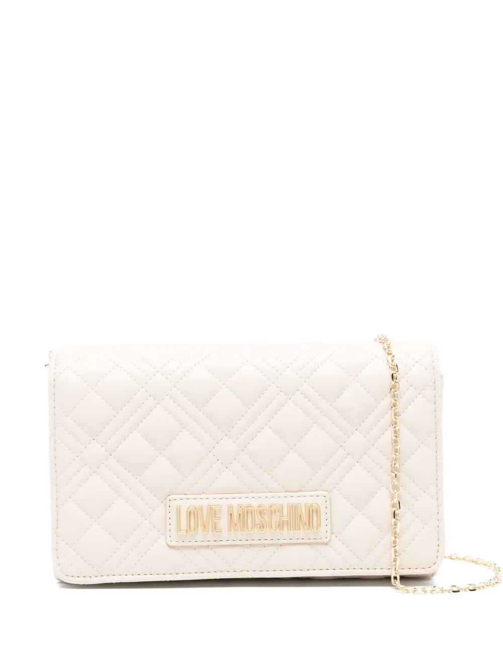 Стеганая сумка через плечо с цепочным ремешком Love Moschino, нейтральный
Стеганая сумка через плечо с цепочным ремешком Love Moschino, нейтральный