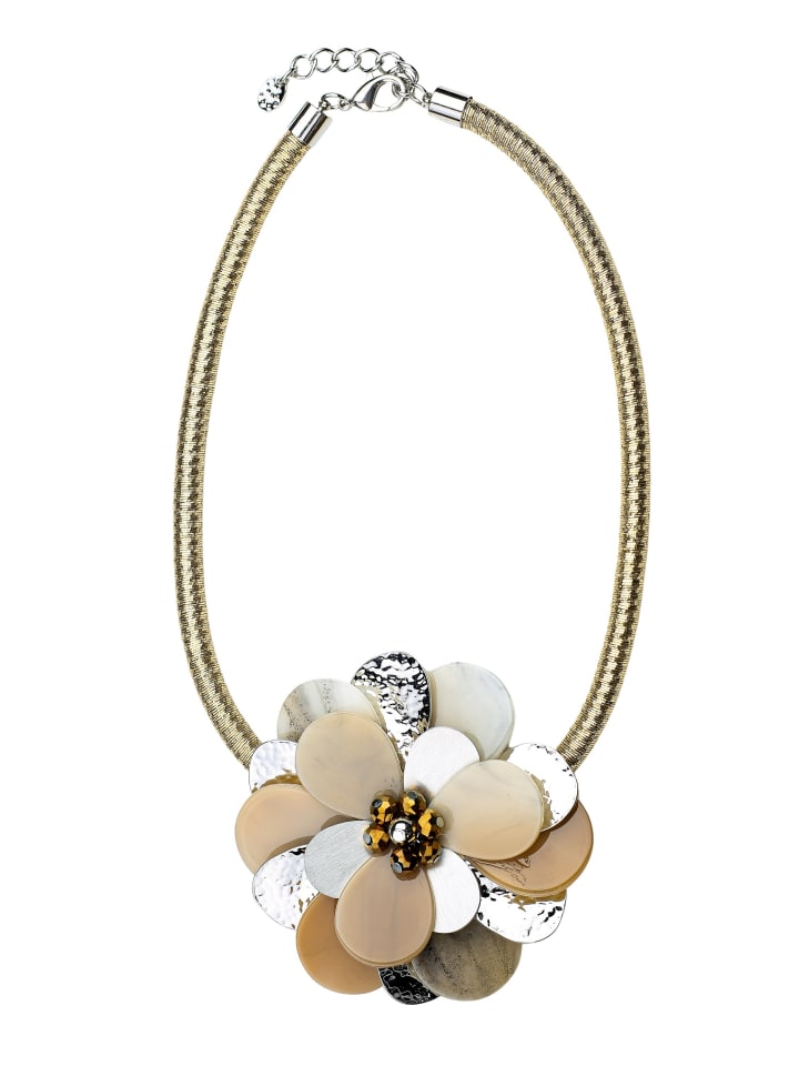 Collezione alessandro Короткое золотое колье «Флора»
Collezione alessandro Короткое золотое колье «Флора»