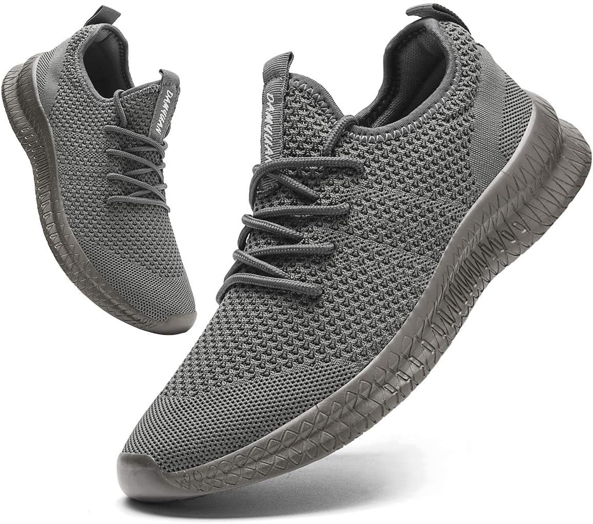 Мужские кроссовки FUJEAK для бега, повседневные дышащие прогулочные обувь, спортивные кроссовки для тренажерного зала и тенниса, слипоны, удобные и легкие, серый
Мужские кроссовки FUJEAK для бега, повседневные дышащие прогулочные обувь, спортивные кроссовки для тренажерного зала и тенниса, слипоны, удобные и легкие, серый