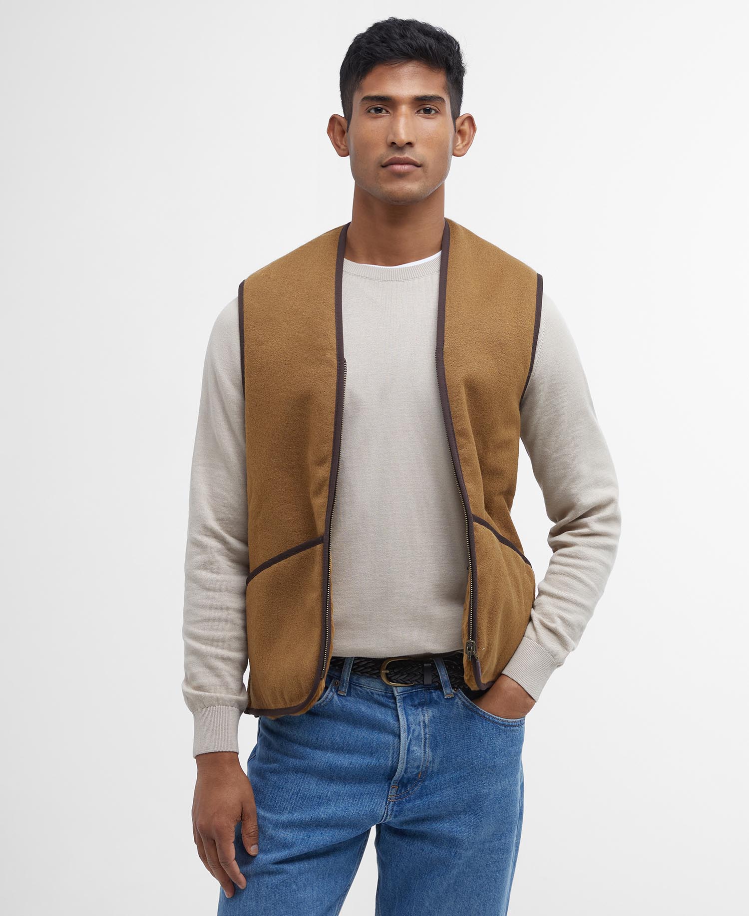 Жилет Barbour Warm Pile Zip-In Liner, классический коричневый
Жилет Barbour Warm Pile Zip-In Liner, классический коричневый